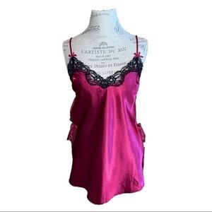 Dreamgirl Satin and Lace Chemise Lingerie Size Small